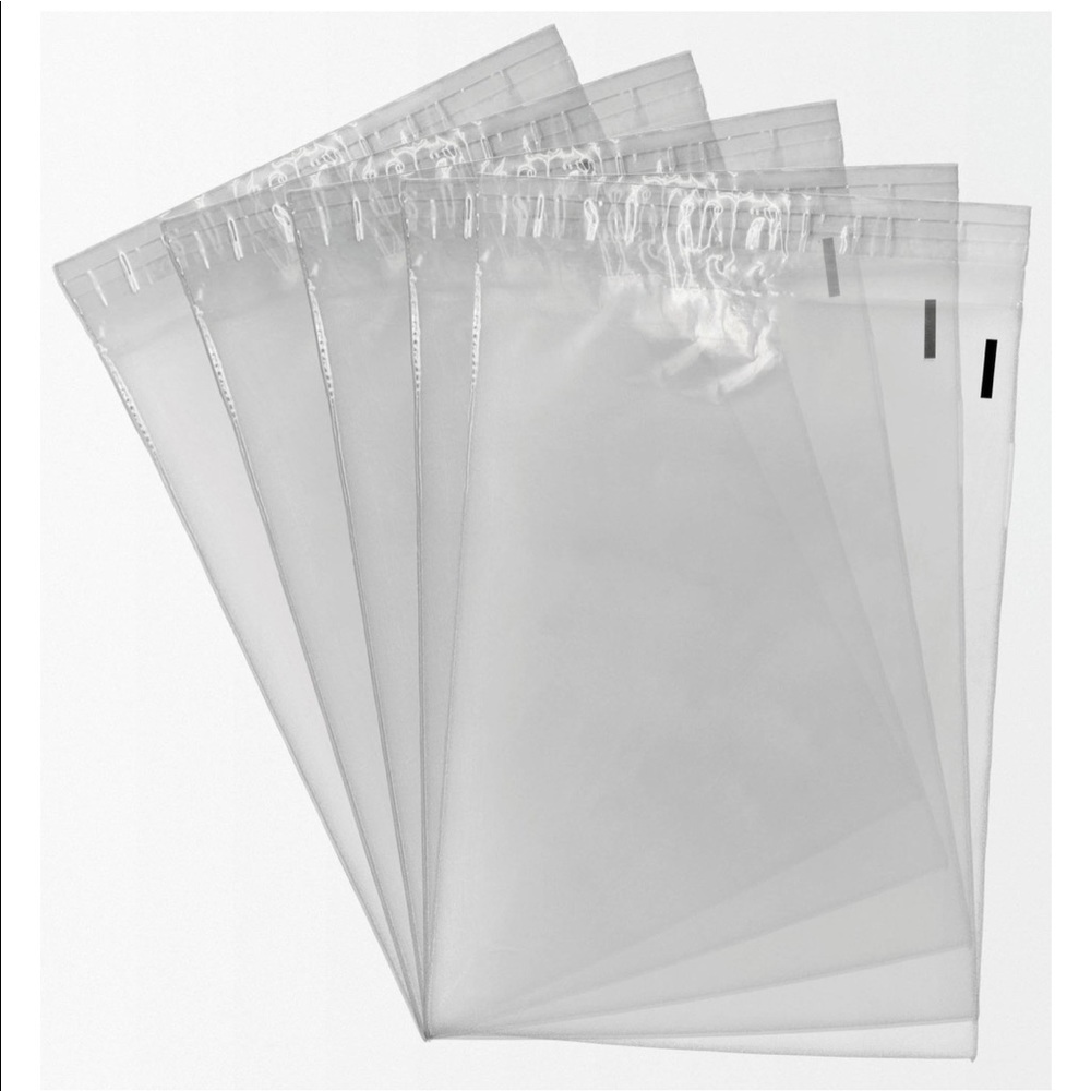 40 Clear storage self seal poly bags size 6x9 - Picture 4 of 4